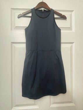 all in motion Navy Sleeveless Shift Dress